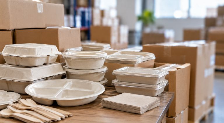 HORECA disposable products and food packaging for global distributors