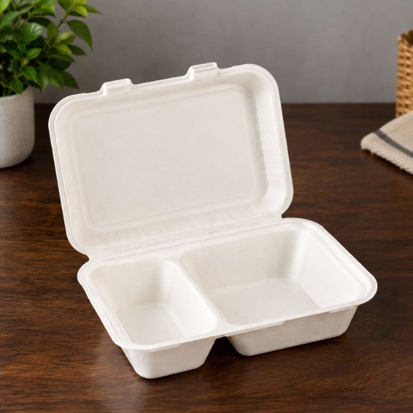 Two Compartment Clamshell